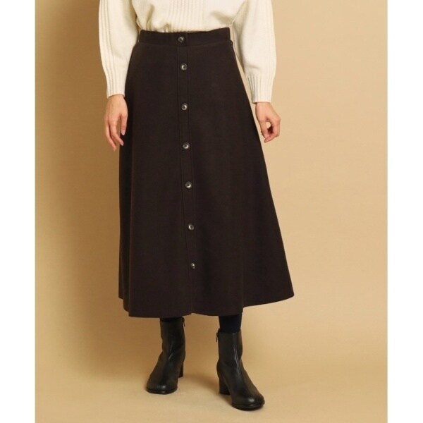 フロントボタンフレアースカート（XS～L） | デッサン(Dessin
