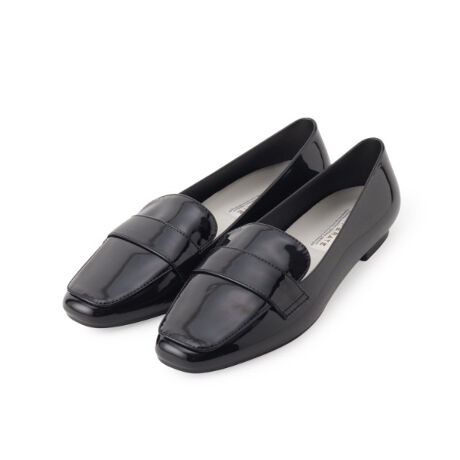 TEMPERATE レインパンプス ブラック 39(24㎝) TEMPERATEポインテッドトゥシューズCARRIE GLITTERブラック TEMPERATE グレー ポインテッドトゥシューズ