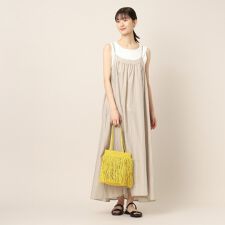 【洗える】アソート柄キャミドレス