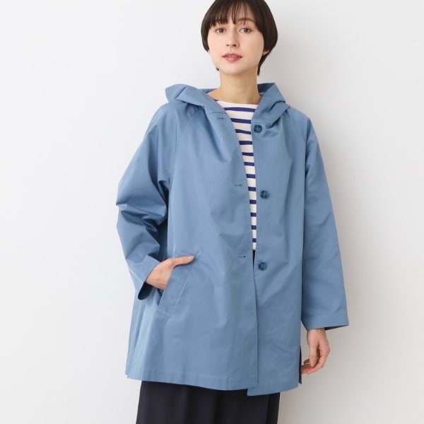 美品♪ Dessin ⭐︎ ボリュームカラー ミドル丈コート ⭐︎ デッサン Dessin de mode/デッサンデモード】《STUDIOUS別注》スタンド