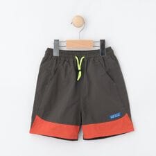 【ウエストゴム・洗える】ナイロンワッシャーショートパンツ