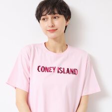 【洗える】スパンコールロゴTシャツ（XS～L）