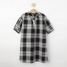 【リンクコーデ】ガーゼチェックワンピース