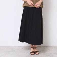 【洗える】Aラインストレッチスカート