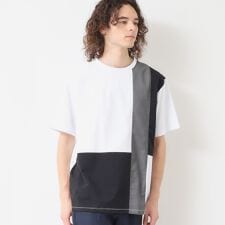 【洗える】ブロック切り替えTシャツ