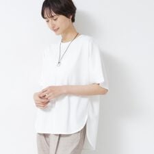 【接触冷感】フレアカットソー