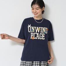 ロゴ刺繍Tシャツ