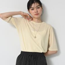 【洗える】シアーベロアトップス