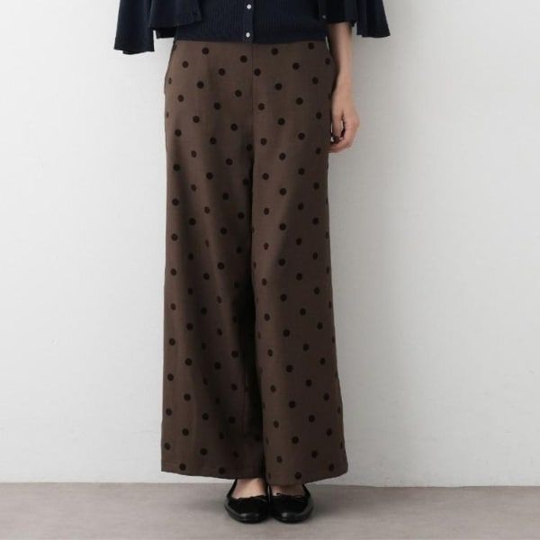 洗える】フロッキードットパンツ | デッサン(Dessin) | マルイ
