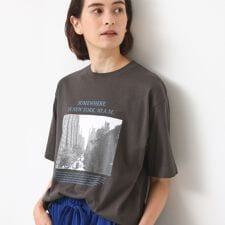 【ユニセックス・洗える】オーガニックコットンロゴ入りTシャツ
