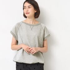 【セットアップ可・洗える】ラメ裏毛トップス