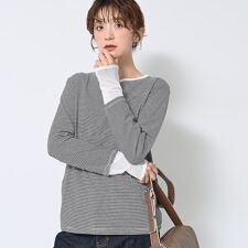 【洗える】ドッキングチュールロンT