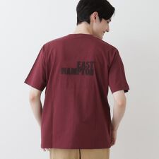 【洗える】オーガニックコットンロゴ入り半袖Tシャツ