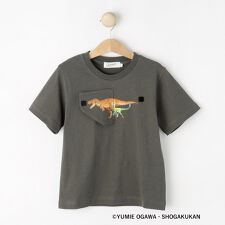 【小学館の図鑑NEO　コラボ】恐竜Tシャツ