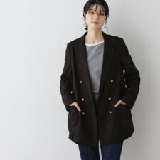 デッサン(Dessin)のウール混ダブルジャケット