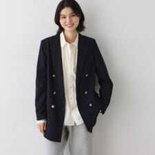 デッサン(Dessin)のウール混ダブルジャケット