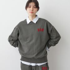 【ユニセックスセットアップ可】ピグメント裏毛スウェット