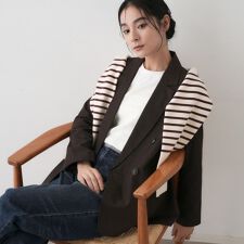 デッサン(Dessin)の【洗える】ダブルブレストジャケット