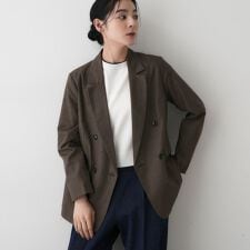 デッサン(Dessin)の【洗える】ダブルブレストジャケット
