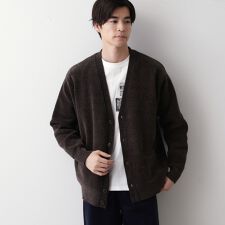 デッサン(Dessin)の【洗える】モールカーディガン