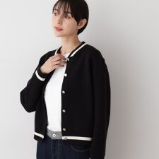 【洗える】スタジャンカーディガン