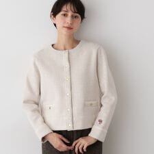 吊り裏毛カーディガン