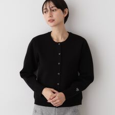 【洗える】クルーネックカーディガン