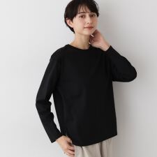 【美シルエット洗える】切替カットソー