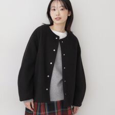 デッサン(Dessin)のメランジ起毛ジャケット