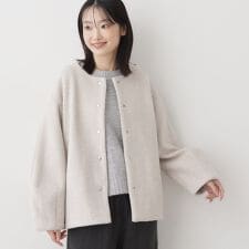 デッサン(Dessin)のメランジ起毛ジャケット