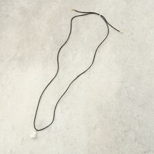 パール調モチーフコードネックレス