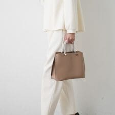 【2WAY】3ポケットハンドバッグ