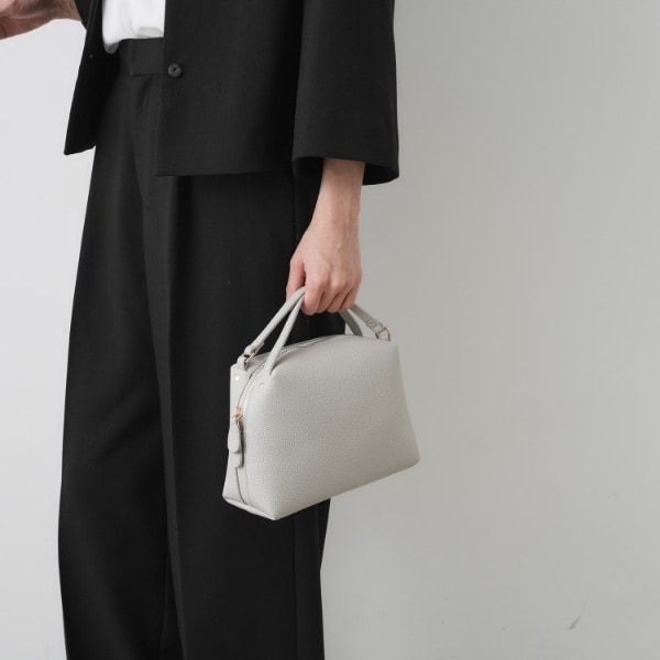 【2WAY】ラウンドフォルムショルダーバッグ