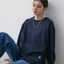 【360度可愛い・洗える】バックヘンリーカットソー