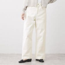 【ユニセックス洗える】ワイドシルエット12OZデニム