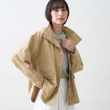 【撥水2WAY】フーディーブルゾン