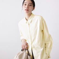 【洗える】ベーシックカラーシャツ