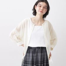 【洗える】シアードロストブラウス