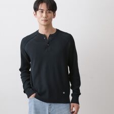 コットンワッフルニット