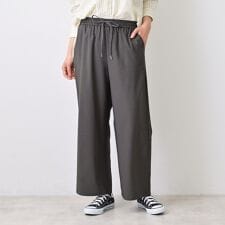【セットアップ可洗える】ストレッチセミワイドパンツ