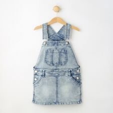 ハイストレッチデニムジャンパースカート