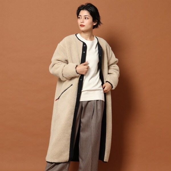 【DRESSTERIOR別注】WOOLRICH(ウールリッチ)ボアコート