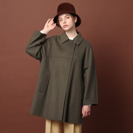 Classy 12月号掲載 ドルマンスリーブリバーコート ドレステリア Dressterior ファッション通販 マルイウェブチャネル