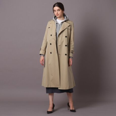 Baila3月号掲載 Dressterior定番 コットンシャンブレートレンチコート ドレステリア Dressterior ファッション通販 マルイウェブチャネル