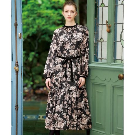 ヴィンテージフラワープリントワンピース | ドレステリア(DRESSTERIOR 