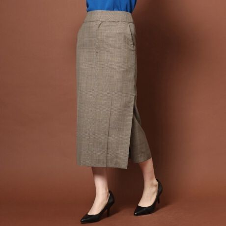 ウールチェックタイトスカート | ドレステリア(DRESSTERIOR) | マルイ  