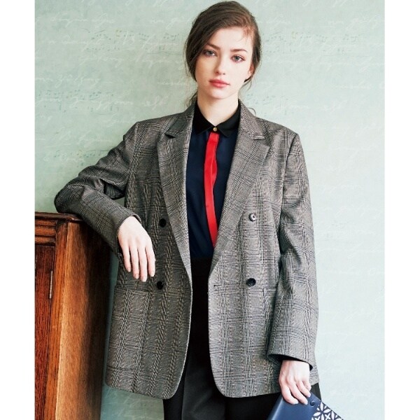 DRESSTERIOR❤︎ブリティッシュチェックジャケットテーパードパンツ DRESSTERIOR❤︎ブリティッシュチェックジャケットテーパードパンツ