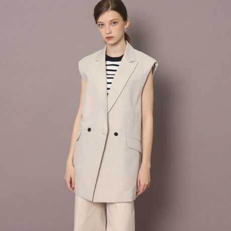セットアップ可】リネンコットンベスト | ドレステリア(DRESSTERIOR  