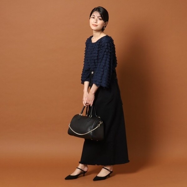 ドレステリア　AULENTTI(オウレンティ)【別注】チェーン付きボストンバッグ 楽天市場】AULENTTI(オウレンティ)【別注】チェーン付きボストン