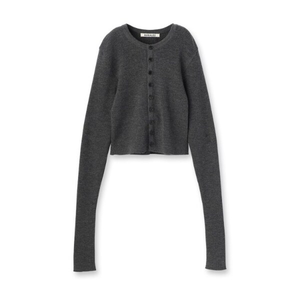 AURALEE（オーラリー）SUPER FINE WOOL HIGH GAUGE RIB KNIT SHORT ...